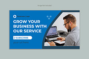 Business Youtube Thumbnail, a Social Media Template by Lakhan1998 (Thumbnail 5 of 5)