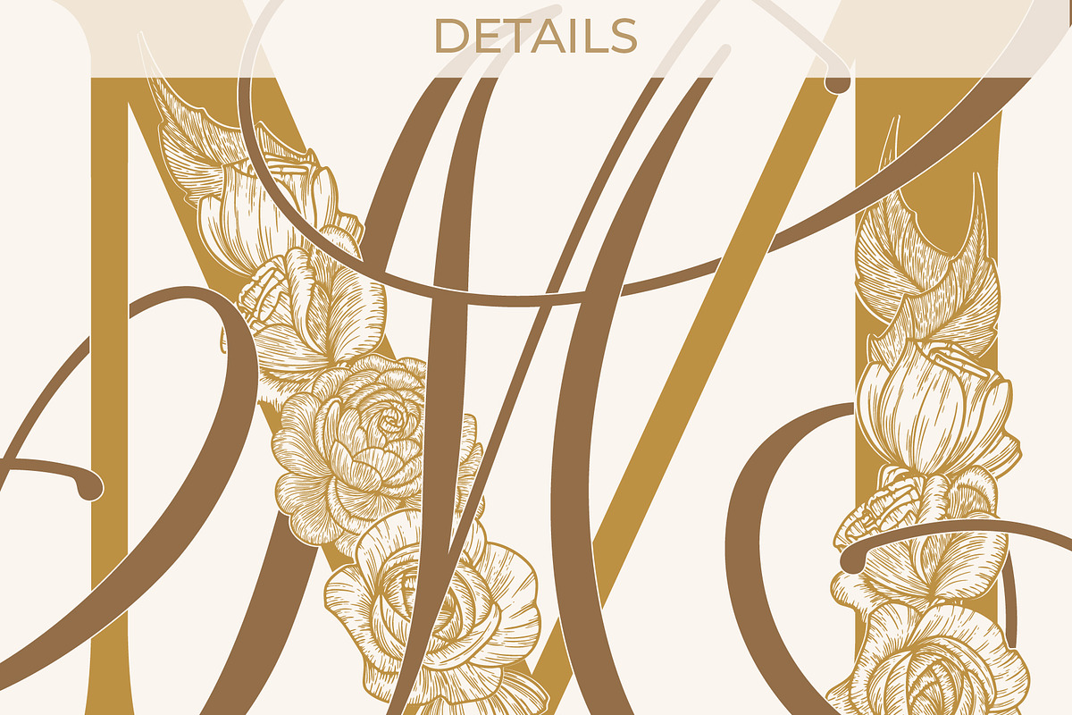 MM Wedding Monogram Logo, a Branding & Logo Template by LogoAV (Photo 5 of 6)