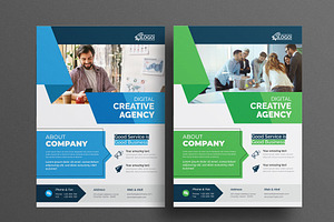 Business Flyer Template, a Flyer Template by Cristal Pioneer