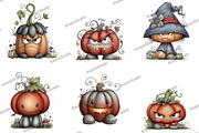 Spooky Pumpkin Halloween Pumpkin, an Illustration by DreamArtGraphic (Thumbnail 5 of 5)