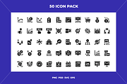 Trading icons, an Outline Icon by Wencory (Thumbnail 1 of 2)