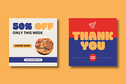 Fast Food Grand Opening Offers Post, a Social Media Template by MightyDesign (Thumbnail 5 of 8)