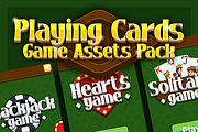 Playing Card Game Assets Pack, an Object Graphic by pzUH (Thumbnail 1 of 4)