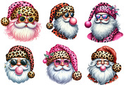 Funny Retro Santa Clipart, an Illustration by Designworld (Thumbnail 2 of 4)