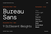 AT Bureau Sans (9 Style + Variable), a Sans Serif Font by Any-Type® Foundry (Thumbnail 5 of 14)