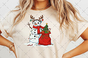 Funny snowman png, Christmas snowman, an Illustration by Craft Nest (Thumbnail 5 of 6)
