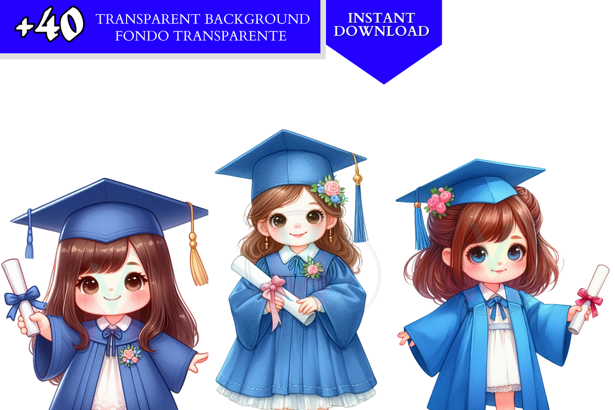 Graduation cap kids Clipart Preschoo, an Education Illustration by VM PARTYS  BY TAIRUMA (Photo 5 of 10)