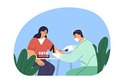 Medical examination & health checkup, a Healthcare Illustration by Good Studio (Thumbnail 4 of 19)