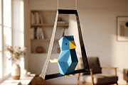 Sparrow bird - 3d papercraft, a Card Template by PAPER amaze (Thumbnail 2 of 3)
