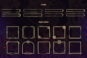 Steampunk UI Set, an Object Graphic by Olga Ryzychenko (Thumbnail 10 of 13)