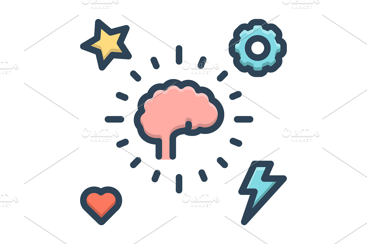 Behavioral observable color icon, a Duotone Icon by Creative priyanka