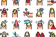Manicure nail care extension, an Object Graphic by pikepicture (Thumbnail 3 of 3)