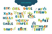 Dino Kids Collection Alphabet, an Animal Illustration by Iryna Danyliuk (Thumbnail 5 of 7)