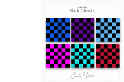 Black Checkered Seamless Patterns, a Pattern Graphic by Creative Matrix82 (Thumbnail 6 of 7)