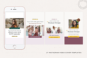Melanie IGTV Canva Templates, a Social Media Template by The Canva Template Shop (Thumbnail 4 of 6)