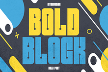 Bold Block - Display Bold Condensed