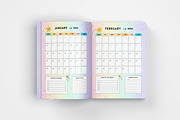 2025 Full Year Activities Kids Plan, a Stationery Template by Designmela01 (Thumbnail 2 of 6)