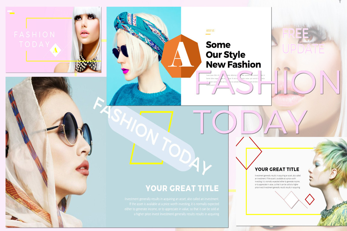 Fashion Today Powerpoint Templates, a Presentation Template by SlideBester (Photo 2 of 15)