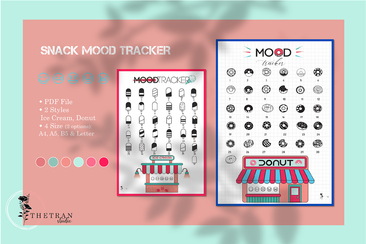 Series Tracker Digital Product 10Pgs, a Stationery Template by The Tran Studio (Photo 2 of 6)