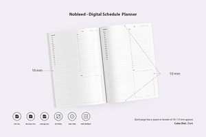 Schedule Planner 7,44x9,69