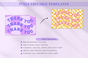 Retro Thank You Card Template, a Templates & Theme by Boltik Studio (Thumbnail 2 of 9)