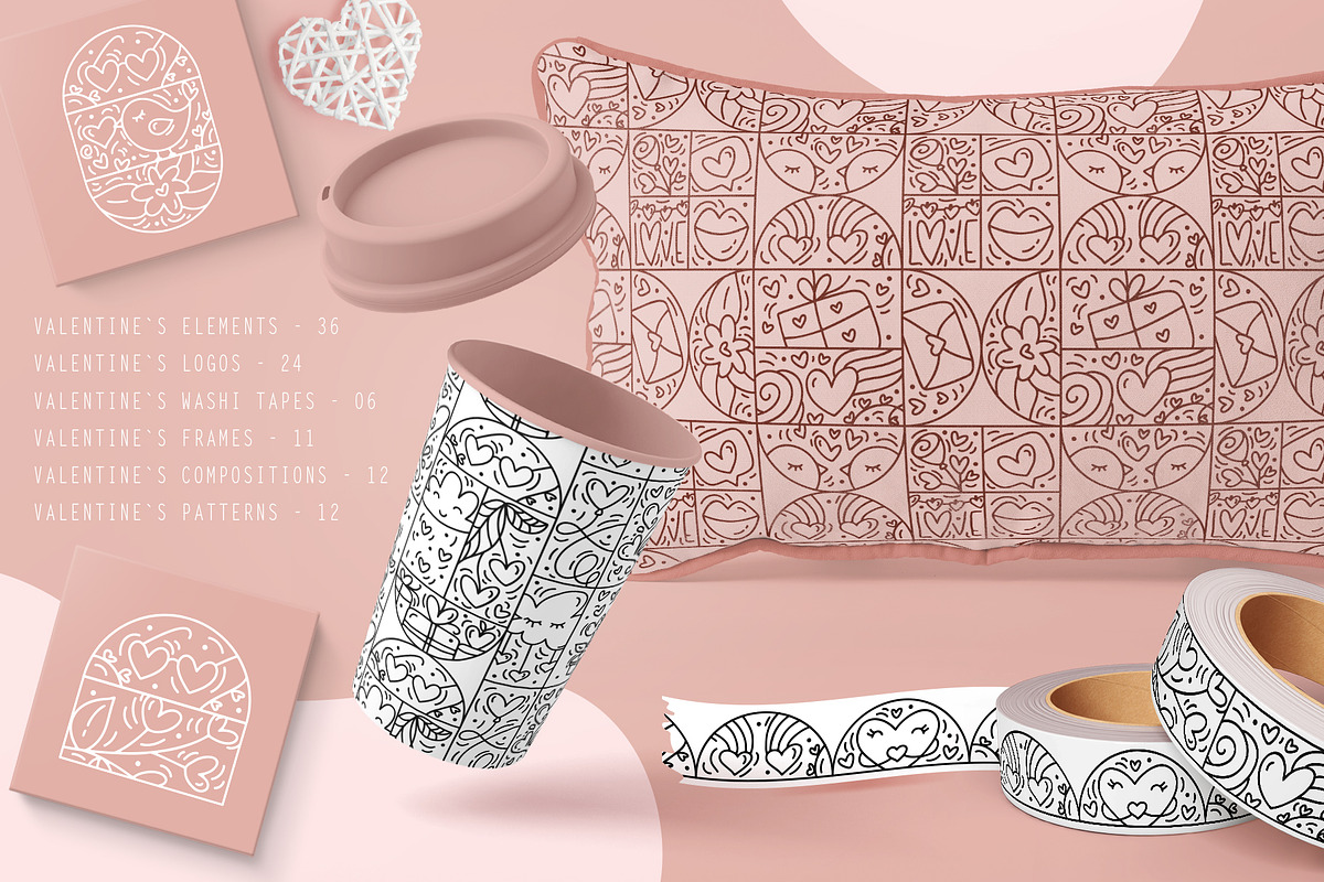 Valentine`s Creator Logo Vector SVG, an Object Graphic by Happy Letters (Photo 2 of 13)