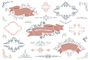 Vector Decorative Graphic Elements, an Object Graphic by Molly art (Thumbnail 5 of 13)