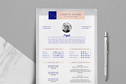 3-Page Resume Template / Linette, a Resume Template by This Paper Fox (Thumbnail 1 of 5)