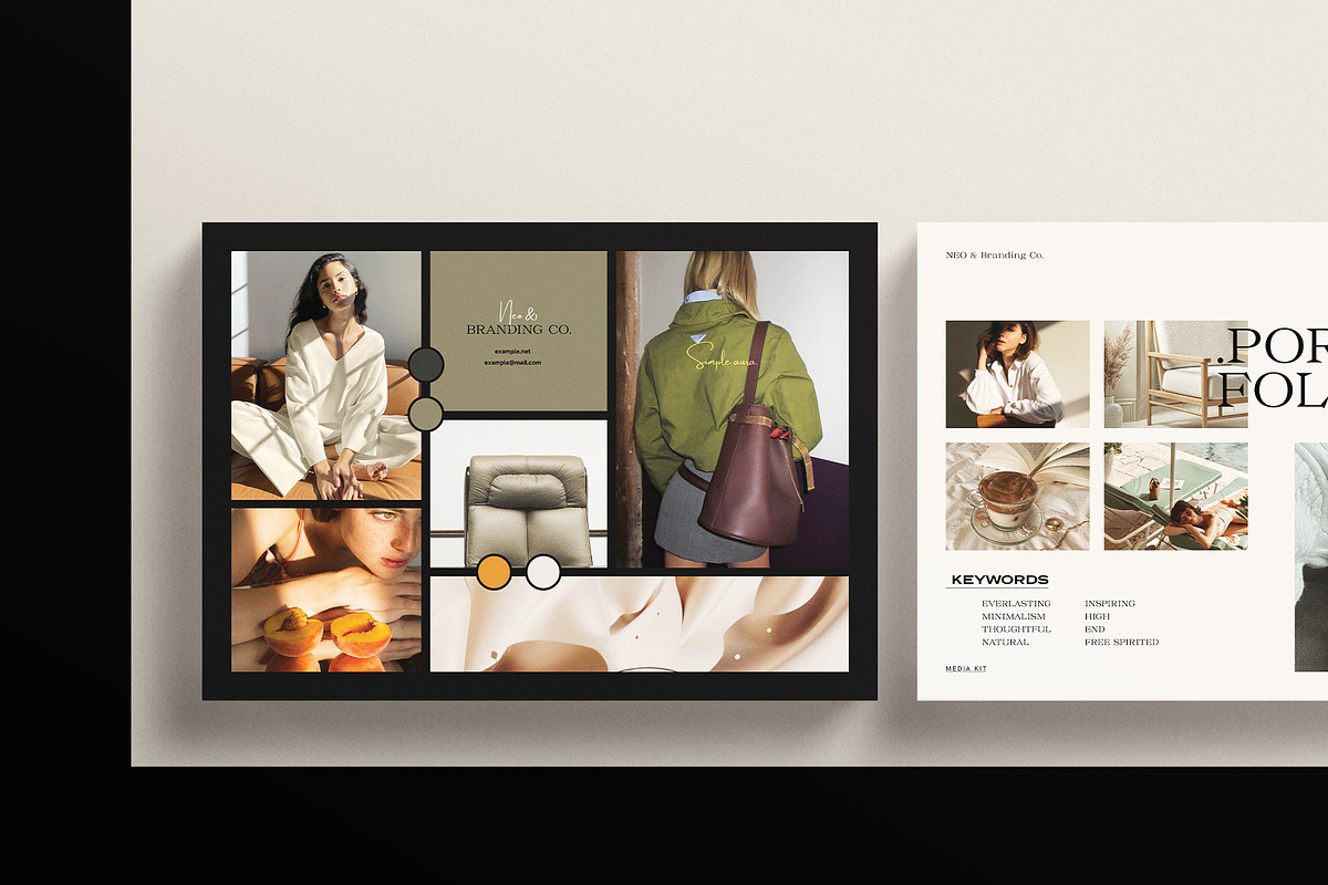NEO | Media Kit Template, a Brochure Template by ArtisanaAura (Photo 9 of 11)