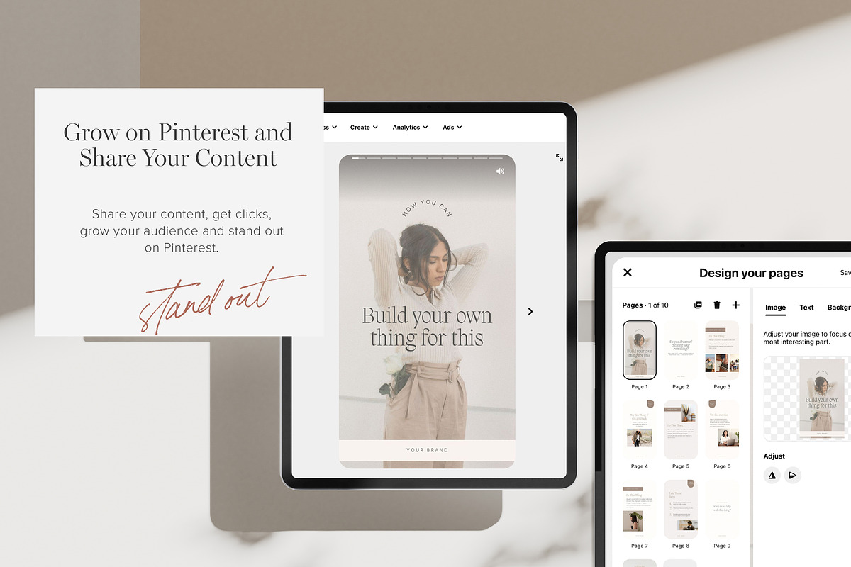 Pinterest Template BUNDLE Canva, a Social Media Template by Tabitha Emma (Photo 8 of 10)