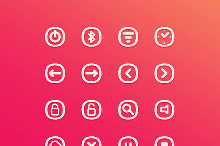 Fat icons