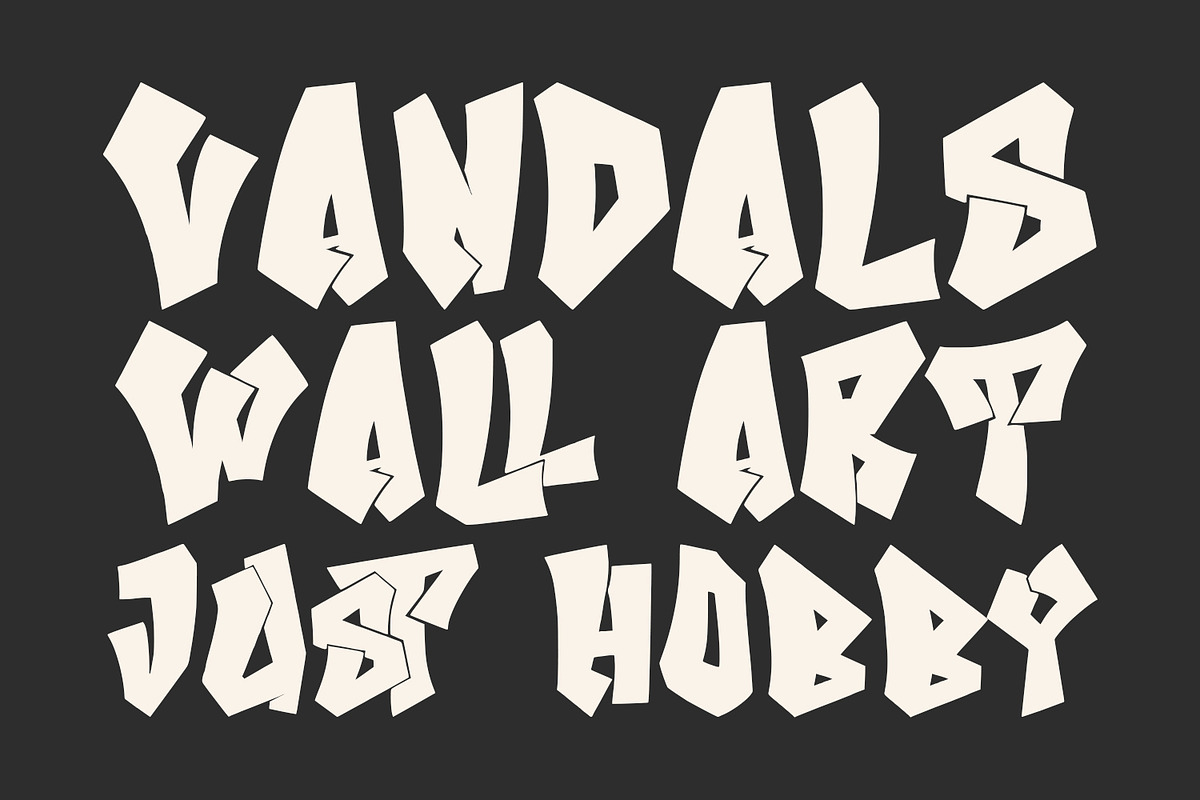 Llestast Graffiti Display Font, a Handwritten Font by Maulana Creative (Photo 3 of 7)