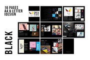 Portfolio Template (2 Colours), a Brochure Template by Canden Studio (Thumbnail 4 of 5)