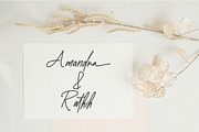 Mettaglomie Handwritten Font, a Script Font by NTC Graphic (Thumbnail 3 of 8)