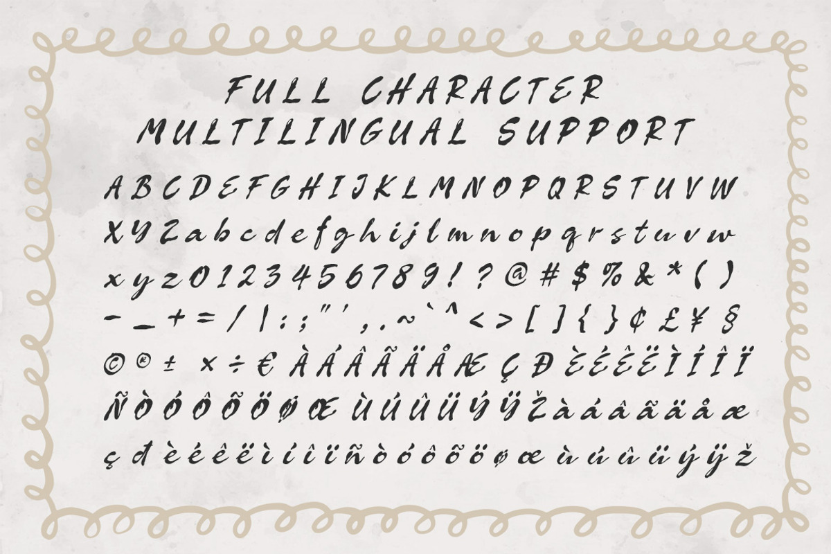 Dirty Rough – Bold Handwritten Font, a Handwritten Font by decographstud (Photo 3 of 8)