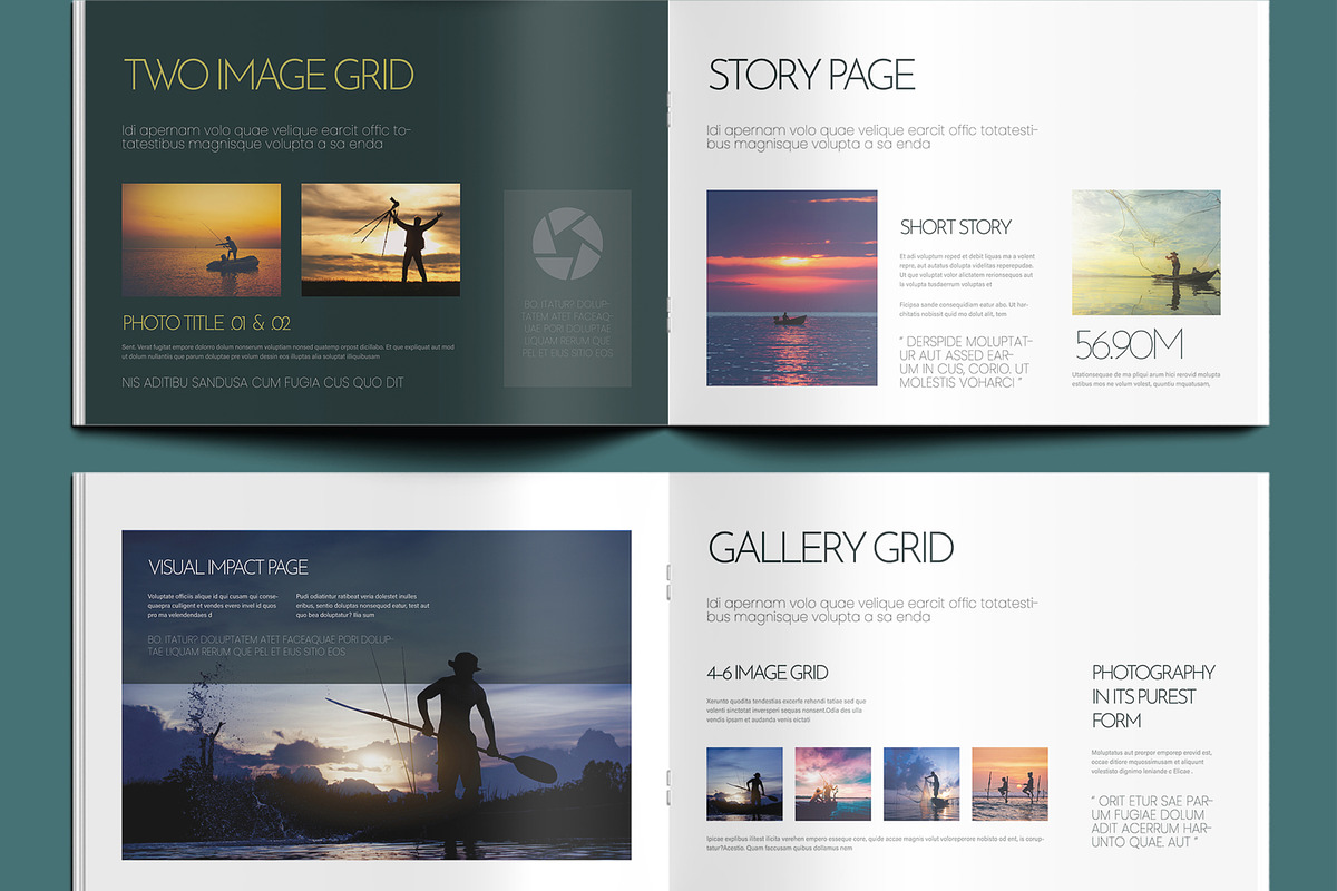 Photography Book Template, a Brochure Template by MightyDesign (Photo 4 of 9)