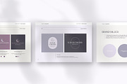Luna | Brand Guidelines, a Brochure Template by Imagination Area (Thumbnail 8 of 13)