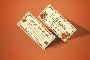 Aesthetic Voucher Fall Sale