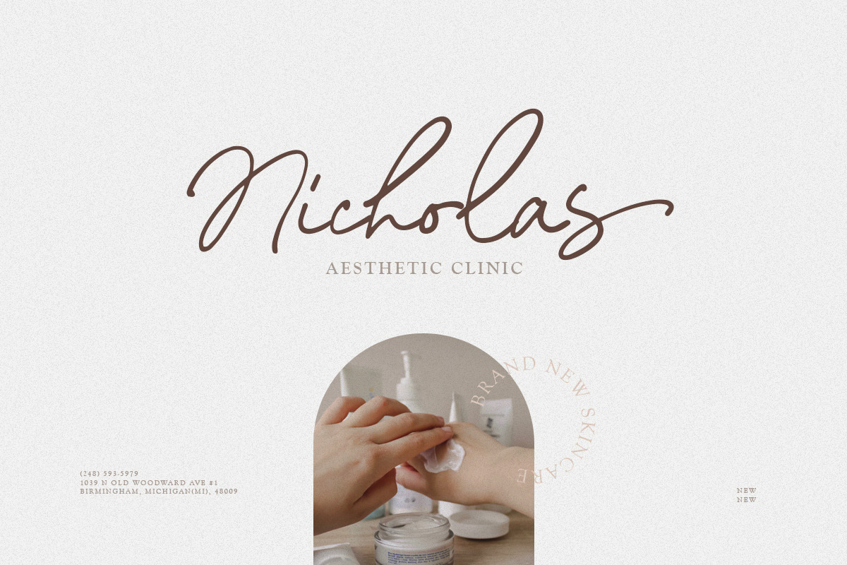 Mellodate - Signature Script, a Script Font by Letterhend Studio (Photo 4 of 9)
