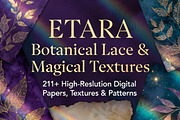 Botanical Lace & Magical Textures, a Texture Graphic by ETARA by Mea Hau (Thumbnail 1 of 34)