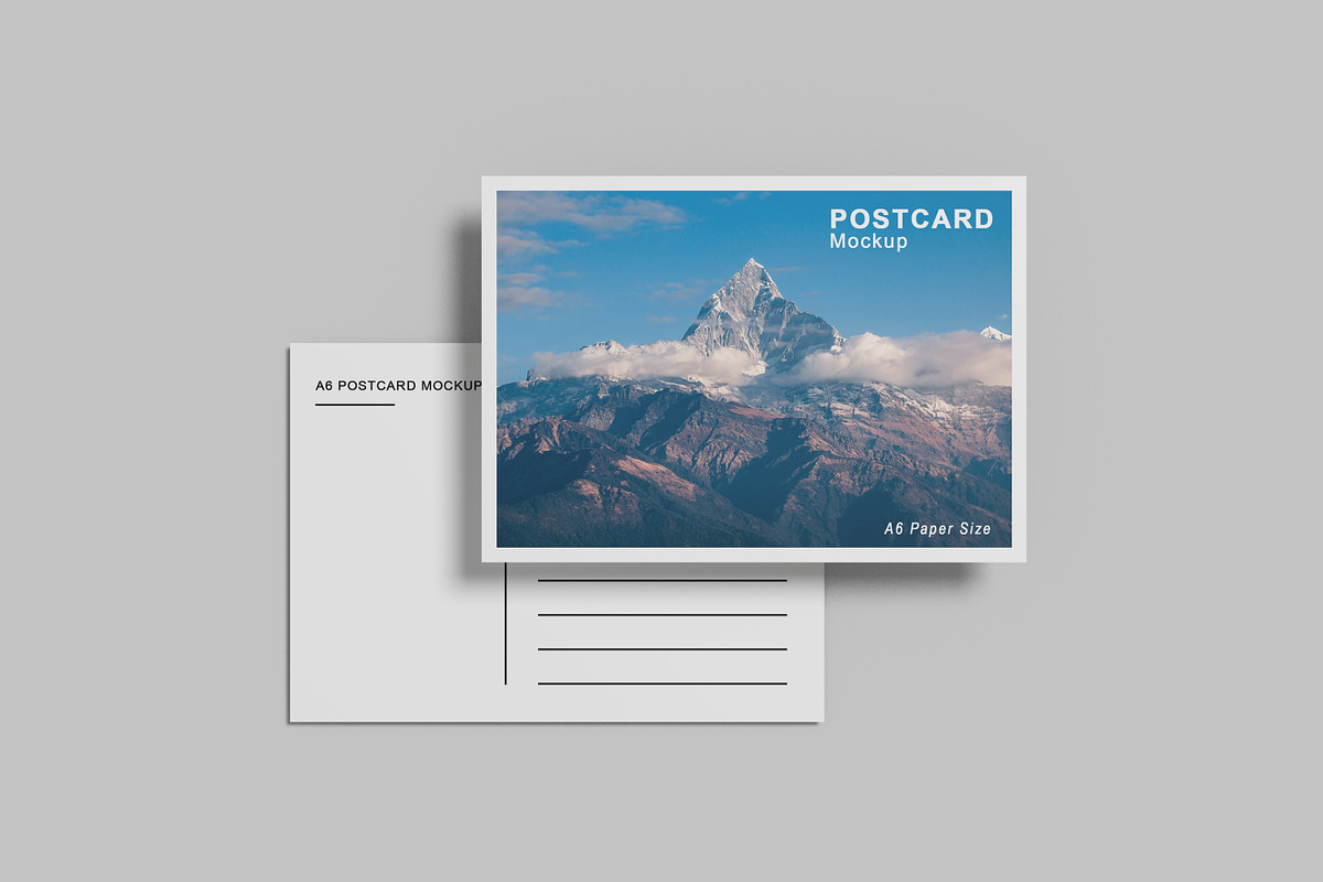 Postcard Mockup, a Print Template by Amigos__46 (Photo 13 of 18)