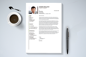 Minimal Resume & Cover Letter