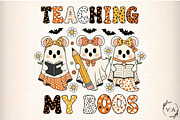 Teaching My Boos Halloween PNG, an Illustration by Craft Nest (Thumbnail 1 of 7)