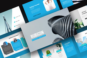 Rubicon Minimal Business Powerpoint