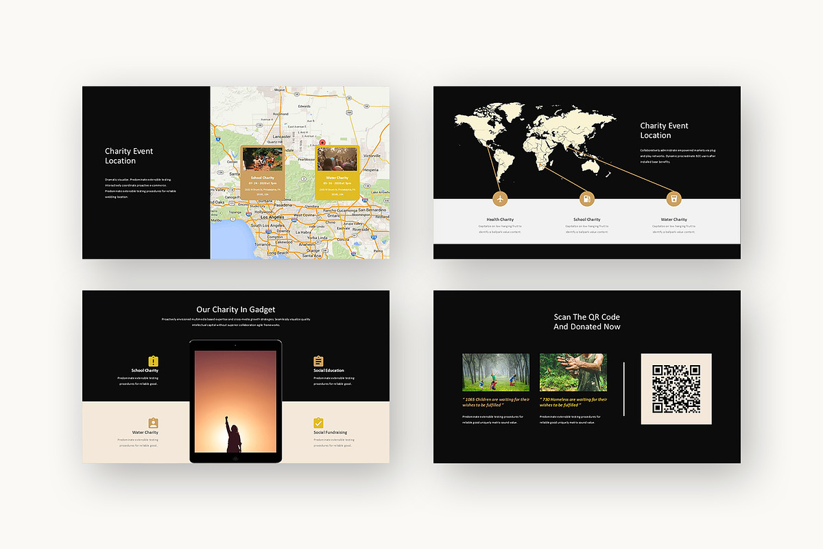 Loio : Nonprofit Event Google Slides, a Presentation Template by Punkl Camp (Photo 14 of 16)