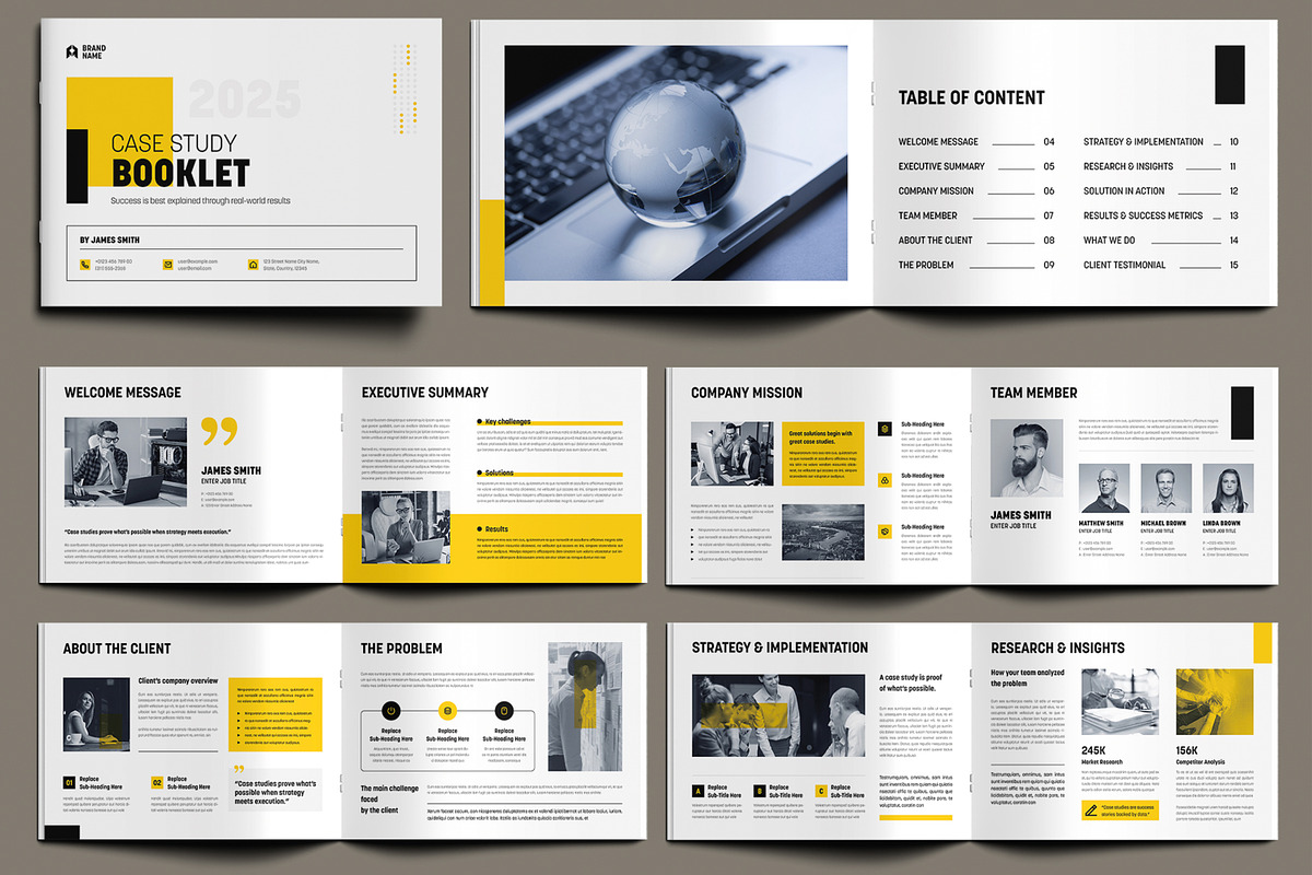 Professional Case Study Booklet