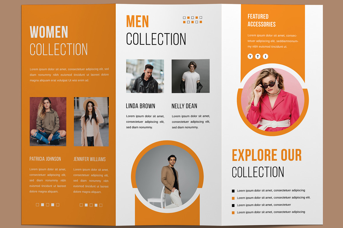 Minimal Trifold brochure, a Brochure Template by MightyDesign (Photo 2 of 7)