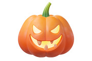 Cute 3D Halloween set, a Seasonal Illustration by Hannet (Thumbnail 7 of 10)