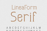 Serif Font - LineaForm, a Serif Font by ZoloDesignHub (Thumbnail 7 of 7)