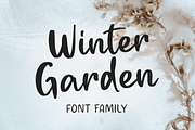 Winter Garden, a Script Font by Larin Type Co. (Thumbnail 1 of 9)